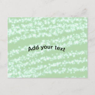 Cartes Pour Fêtes Annuelles texte de nom de scintillement de paillettes pastel