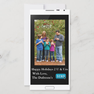 Cartes Pour Fêtes Annuelles Textes amusants Noël vertical