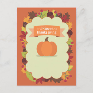 Cartes Pour Fêtes Annuelles Thanksgiving