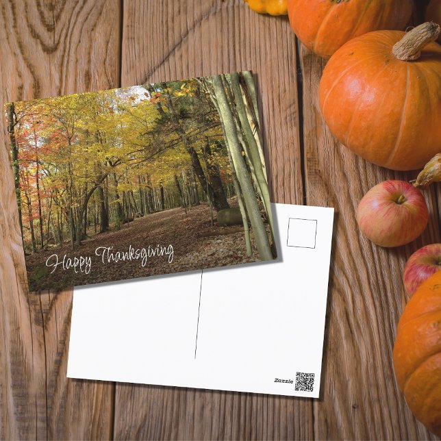 Cartes Pour Fêtes Annuelles Thanksgiving Autumn Folift Photo (Créateur téléchargé)