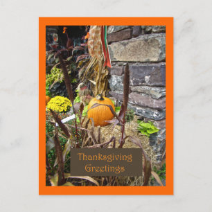 Cartes Pour Fêtes Annuelles Thanksgiving Bounty