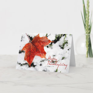 Cartes Pour Fêtes Annuelles Thanksgiving Canada