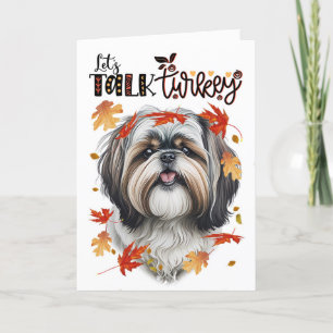 Cartes Pour Fêtes Annuelles Thanksgiving Chih Tzu Chien Parlons Turquie