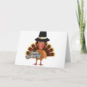 Cartes Pour Fêtes Annuelles thanksgiving donald trump turkey