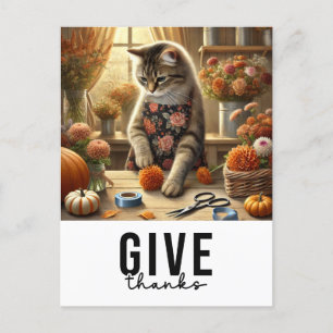 Cartes Pour Fêtes Annuelles Thanksgiving Fall thème pour les Amoureux de les c