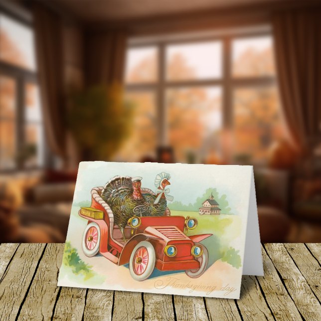 Cartes Pour Fêtes Annuelles Thanksgiving Travel (Créateur téléchargé)