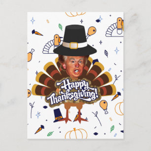Cartes Pour Fêtes Annuelles "thanksgiving trump turkey