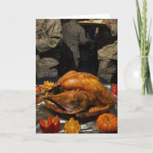 Cartes Pour Fêtes Annuelles Thanksgiving Turkey for US Military Servicemen