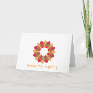 Cartes Pour Fêtes Annuelles Thanksgiving Wreath
