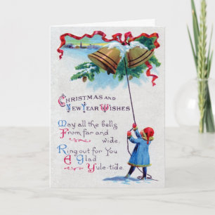 Cartes Pour Fêtes Annuelles The Bells of Christmas