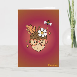 Cartes Pour Fêtes Annuelles The Busy Busy Bee Collection – Grateful Card