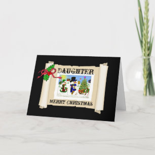 Cartes Pour Fêtes Annuelles The Christmas Snowman Collection