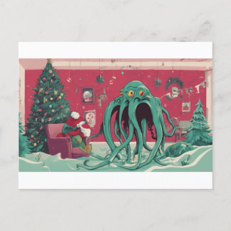 Cartes Pour Fêtes Annuelles The Cthulhu Spirits of Christmas