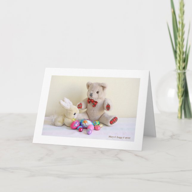 Cartes Pour Fêtes Annuelles the Easter Bunny (Devant)