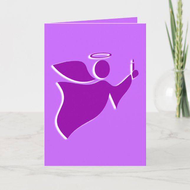 CARTES POUR FÊTES ANNUELLES THE GUARDIAN ANGEL... (Devant)