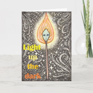 Cartes Pour Fêtes Annuelles The Little Matchstick Girl Winter Solstice Card