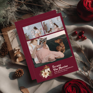 Cartes Pour Fêtes Annuelles The More The Merrier Pregnancy