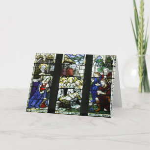 Cartes Pour Fêtes Annuelles The Nativity