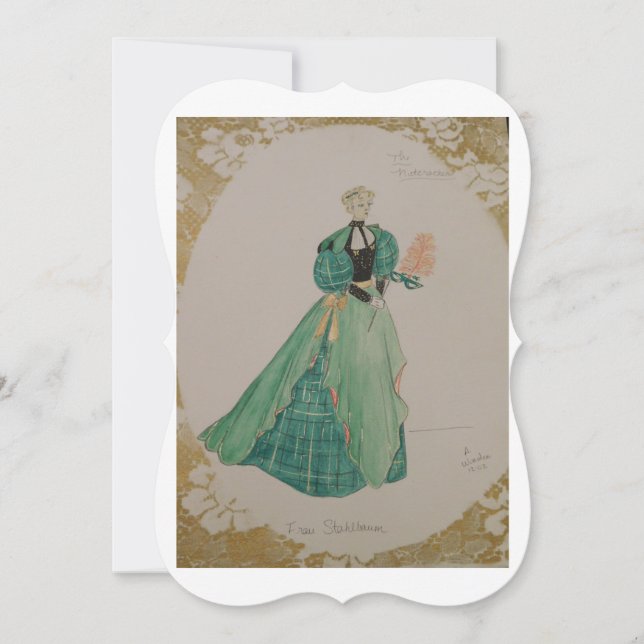 Cartes Pour Fêtes Annuelles The Nutcracker : Mme Stahl Greeting Card (Devant)