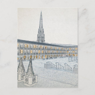 Cartes Pour Fêtes Annuelles The Piece Hall, Halifax, Esquisse Architecturale