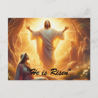 Cartes Pour Fêtes Annuelles The Resurrection Light: Jesus Christ Rises