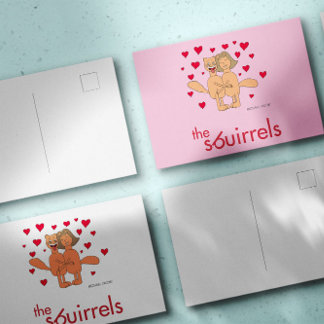 Cartes Pour Fêtes Annuelles The Sbuirrels Ed and Mary Valentine