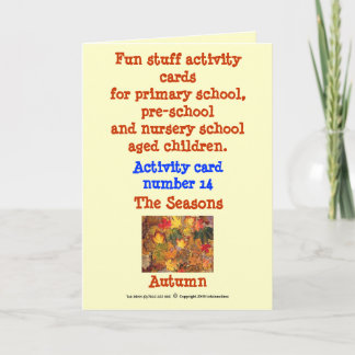Cartes Pour Fêtes Annuelles The Seasons