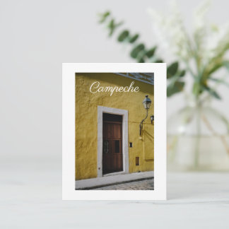 Cartes Pour Fêtes Annuelles The Yellow House, Campeche, Mexico