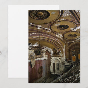 Cartes Pour Fêtes Annuelles Théâtre abandonné