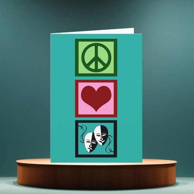 Cartes Pour Fêtes Annuelles Théâtre mignon Noël (Créateur téléchargé)