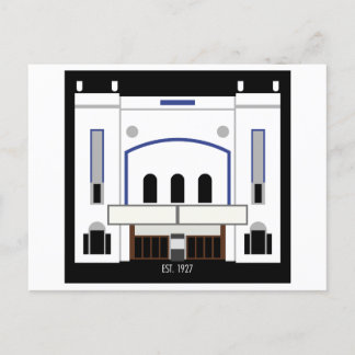 Cartes Pour Fêtes Annuelles Théâtre minimaliste Columbia