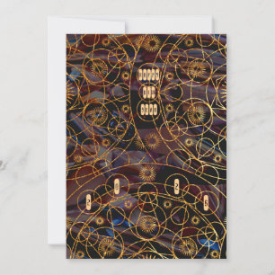 Cartes Pour Fêtes Annuelles Thème de machine à voyager dans le temps - bonne a