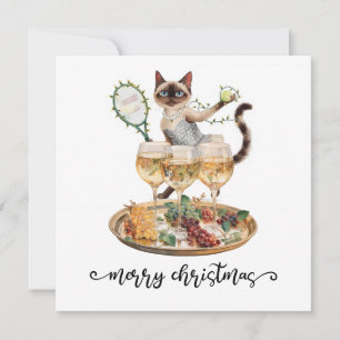Cartes Pour Fêtes Annuelles Thème de Noël de tennis pour les Amoureux de les c