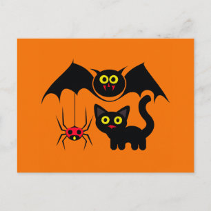 Cartes Pour Fêtes Annuelles Thème Halloween