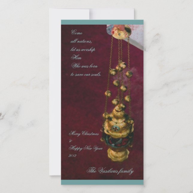 Cartes Pour Fêtes Annuelles Thimiato (Devant)