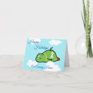 Cartes Pour Fêtes Annuelles THUNDERDEVIL rentre à la maison