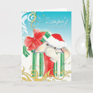 Cartes Pour Fêtes Annuelles Tintement de Kiboko