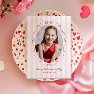 Cartes Pour Fêtes Annuelles Tirages roses du cadre à main blanche