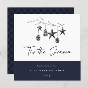 Cartes Pour Fêtes Annuelles 'Tis Season Cosy Nature Holiday Card