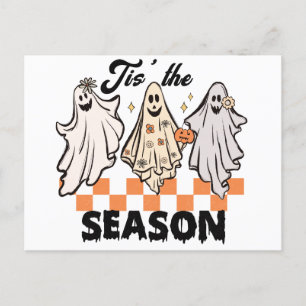 Cartes Pour Fêtes Annuelles Tis Season Ghost Trio Halloween