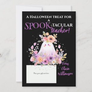 Cartes Pour Fêtes Annuelles Titulaire de carte-cadeau Halloween Spook-Tacular