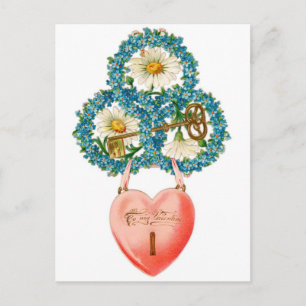 Cartes Pour Fêtes Annuelles To My Valentine Key To My Heart