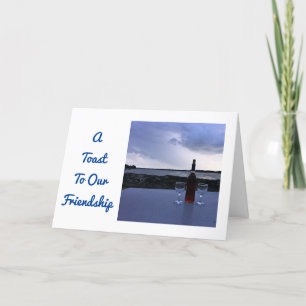 CARTES POUR FÊTES ANNUELLES TOASSER "NOTRE AMITIÉ" À NOËL