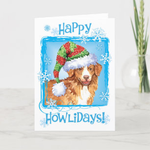 Cartes Pour Fêtes Annuelles Toller heureux de Howliday