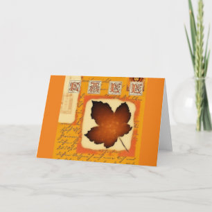 CARTES POUR FÊTES ANNUELLES TOMBER