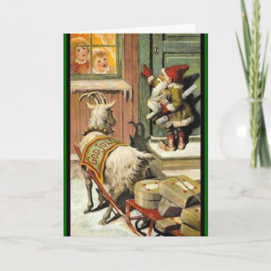 Cartes Pour Fêtes Annuelles Tomte Nisse, aka père noël