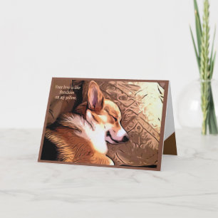 Cartes Pour Fêtes Annuelles Ton amour est comme Sunshine Welsh Corgi