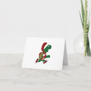 Cartes Pour Fêtes Annuelles Tortue de Noël