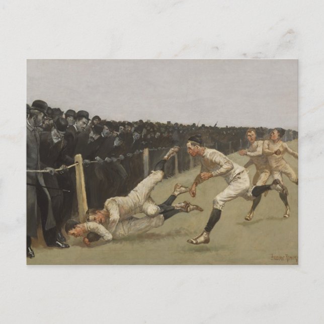 Cartes Pour Fêtes Annuelles Touchdown, Yale vs. Princeton, Thanksgiving Day, (Devant)