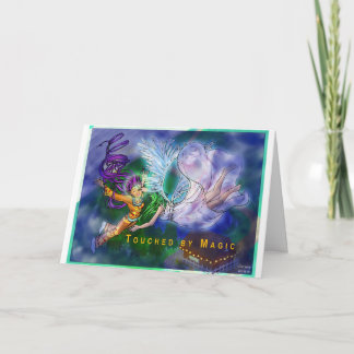 Cartes Pour Fêtes Annuelles Touched by magic